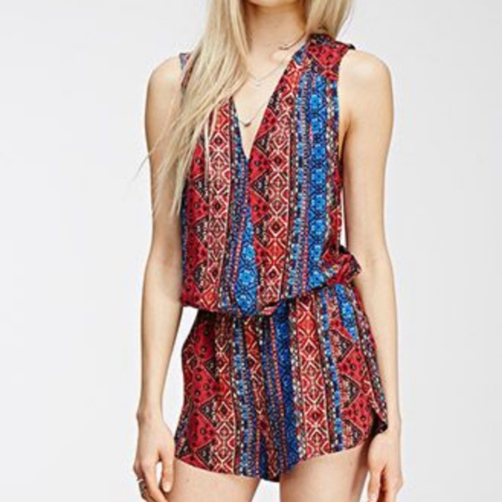 F21 | PRINTED ROMPER